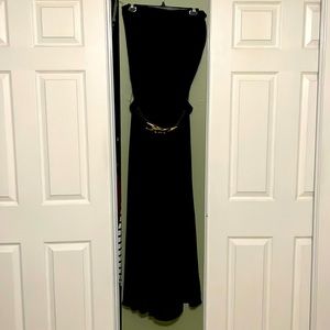 Want And Need Women’s Black Strapless Jumpsuit, Size Small, Great Condition